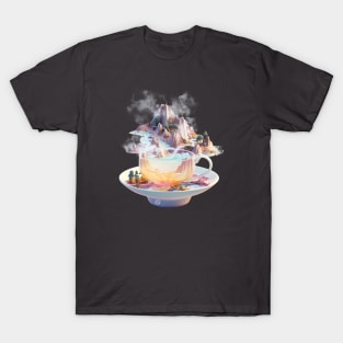 Dreamlike surreal fantasy of a cup of tea T-Shirt